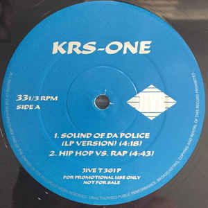 krs one sound of da police acapella lyrics